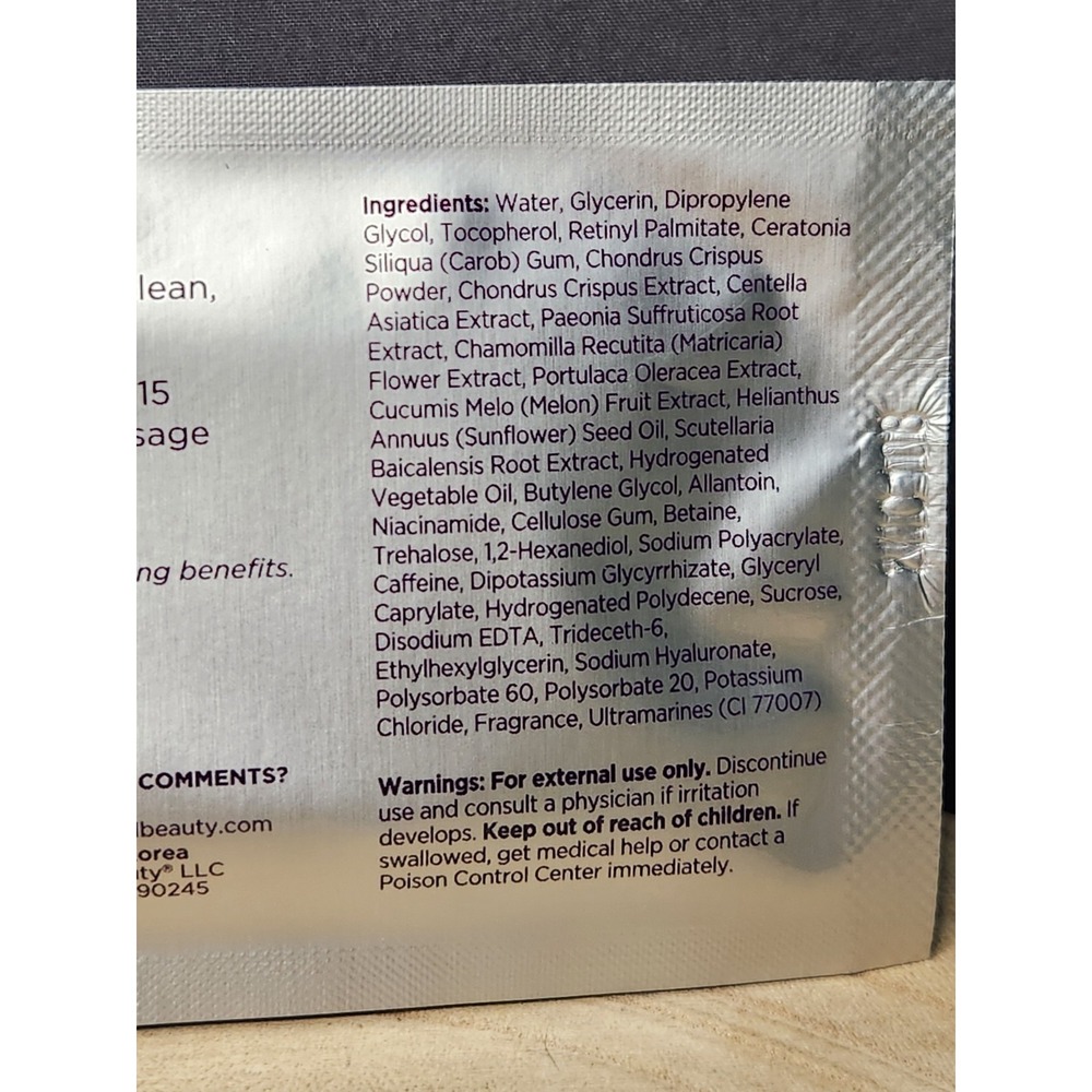 Meaningful Beauty Revive‎ & Brighten Under Eye Masque Cindy Crawford Sealed - Picture 5 of 5